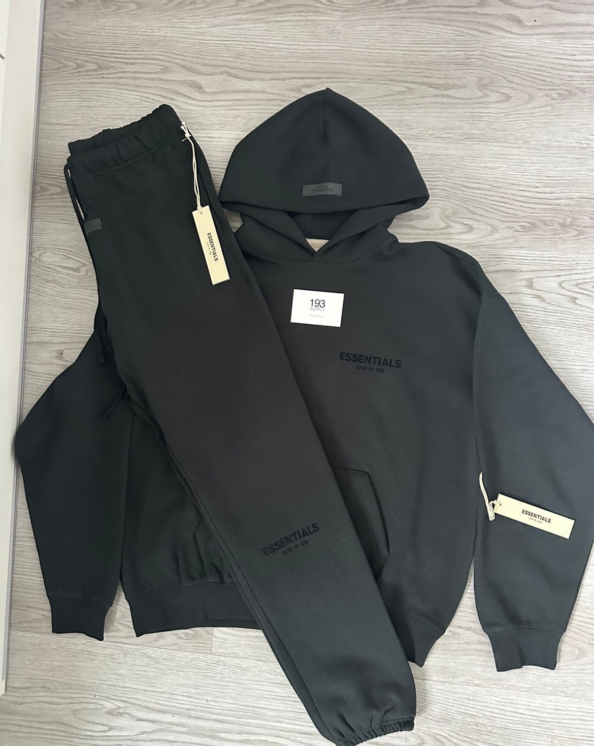 ESSENTIALS FOG TRACKSUIT - STRECH LIMO