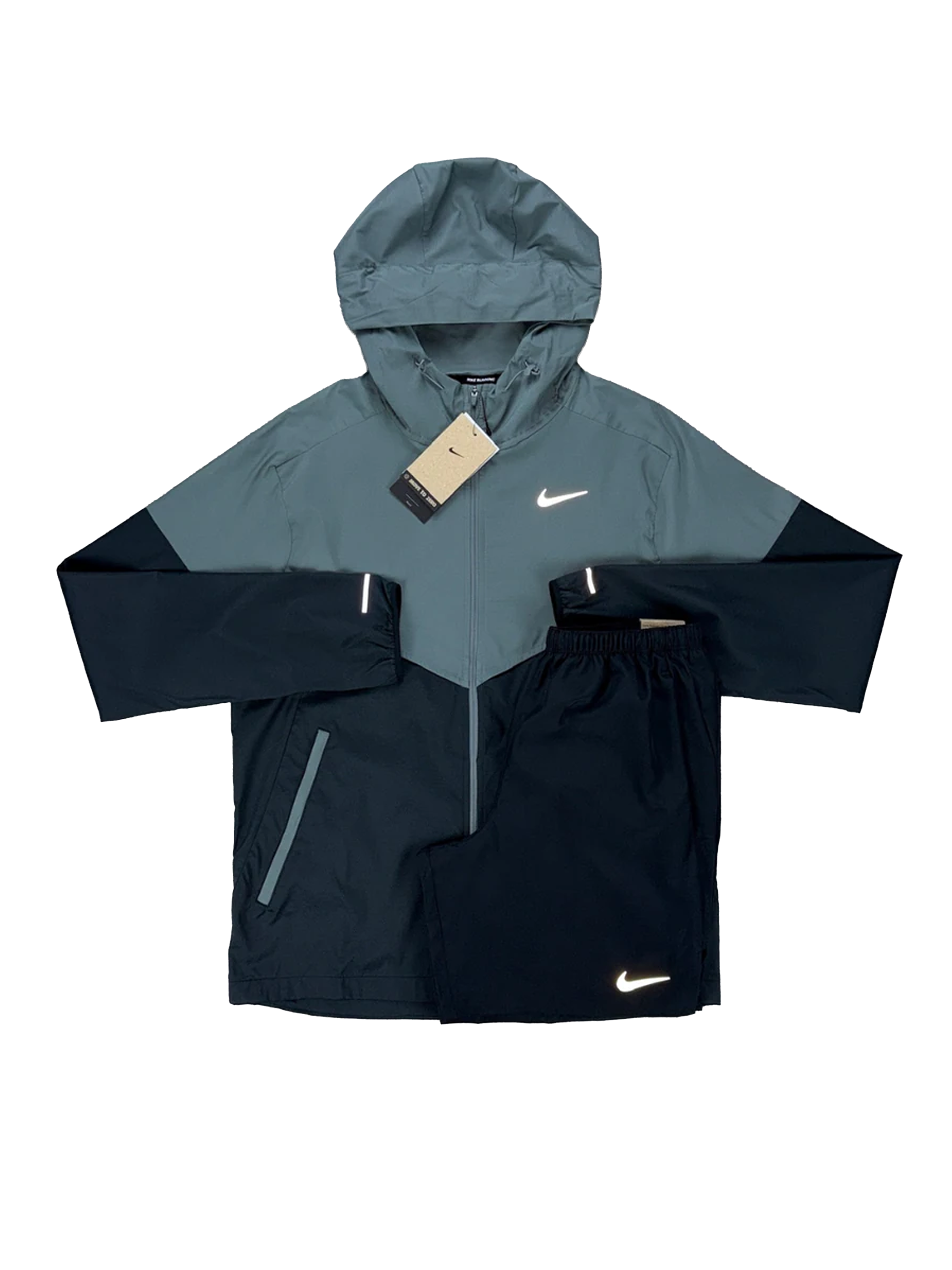 NIKE CHALLENGER SHORT SET - SMOKE GREY