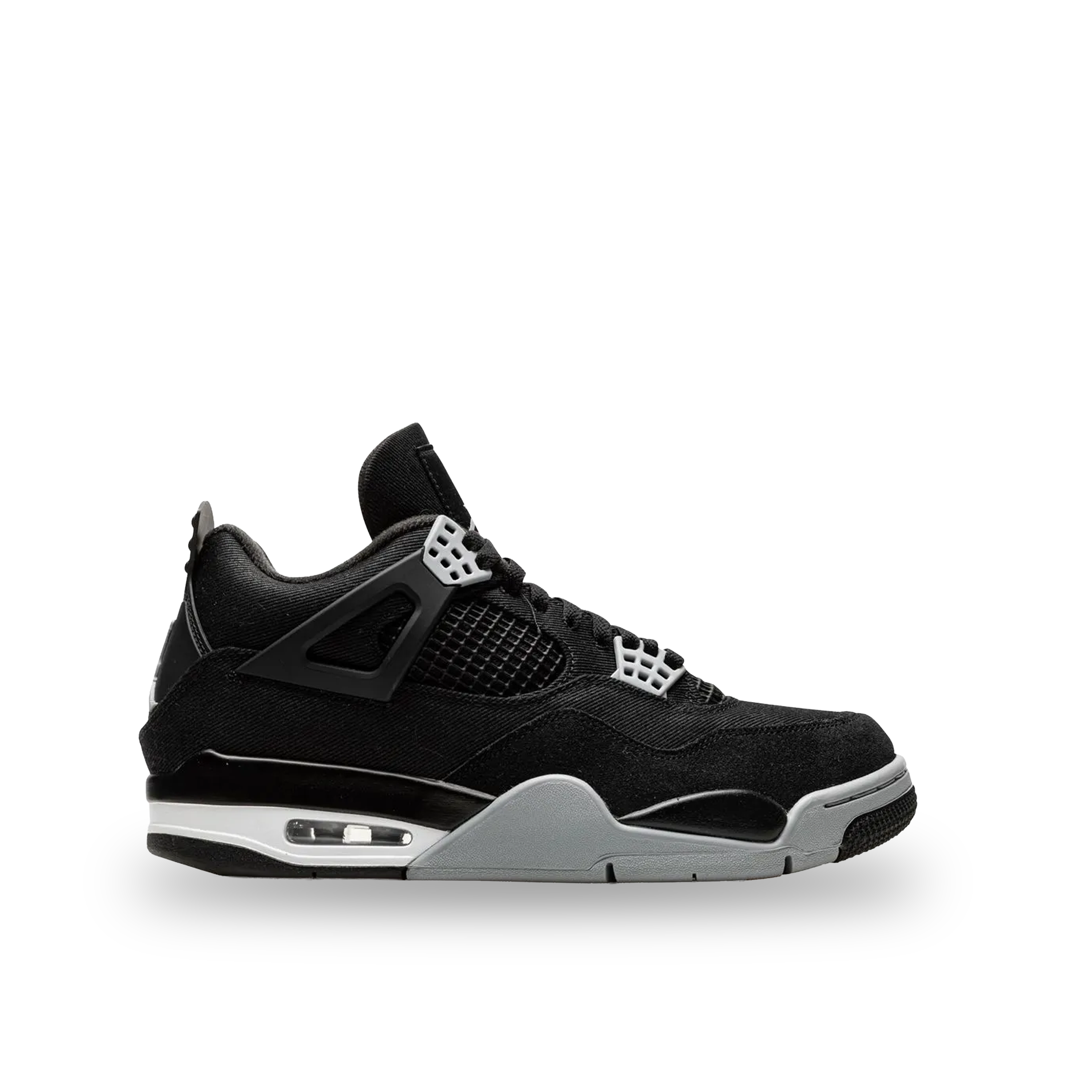 NIKE JORDAN 4 - BLACK CANVAS