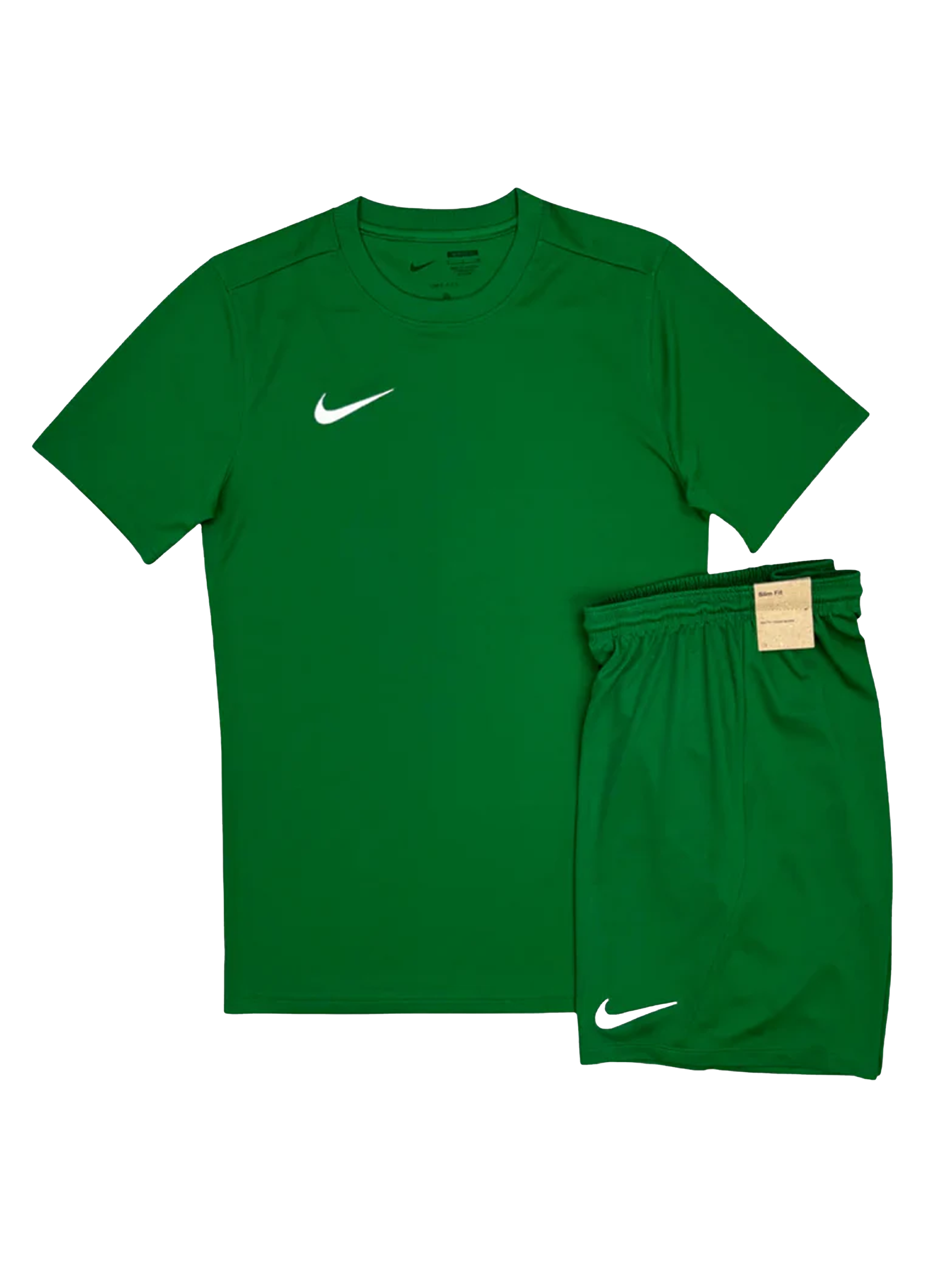NIKE DRI-FIT SHORTS SET - PINE GREEN