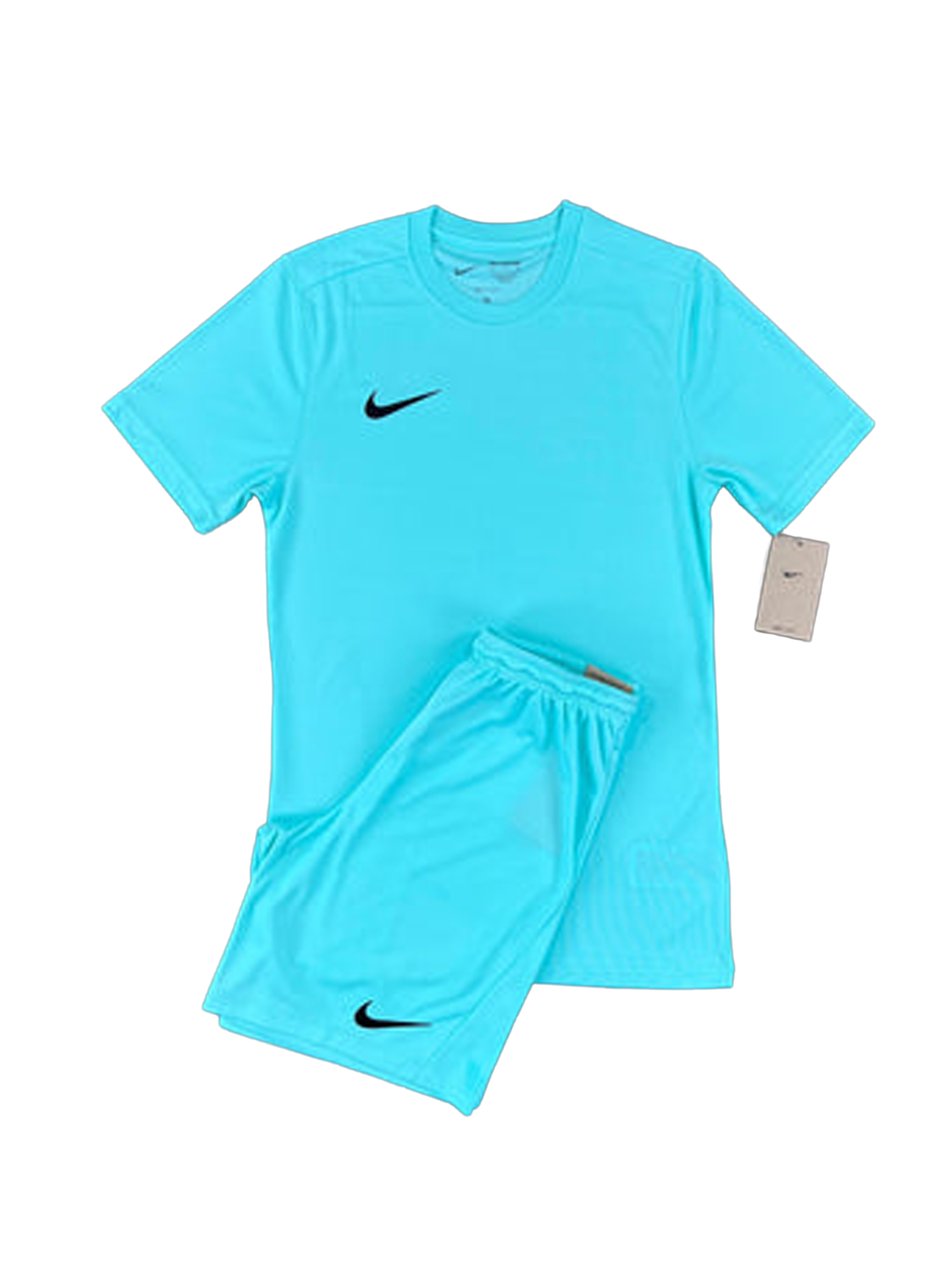 NIKE DRI-FIT SHORTS SET - TURQUOISE